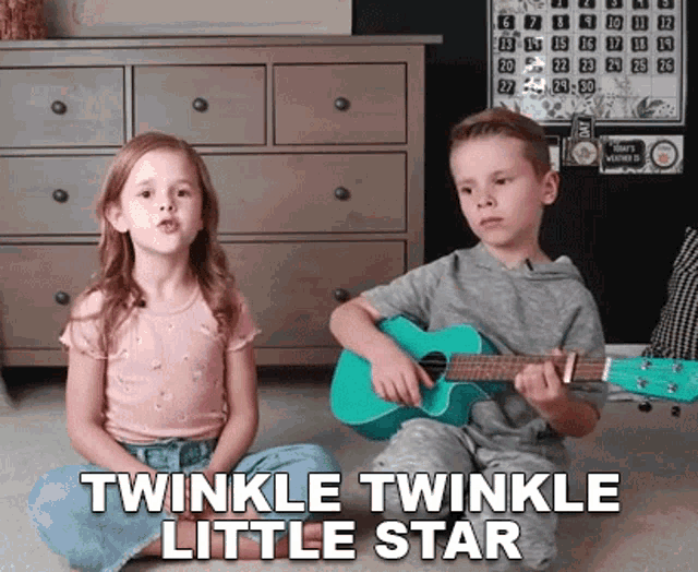 Twinkle Twinkle Little Star Claire Crosby GIF - Twinkle Twinkle Little Star Claire Crosby Carson Crosby GIFs