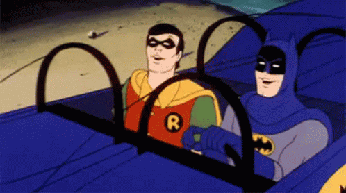 Riding Dirty GIF - Batman Robin Riding GIFs
