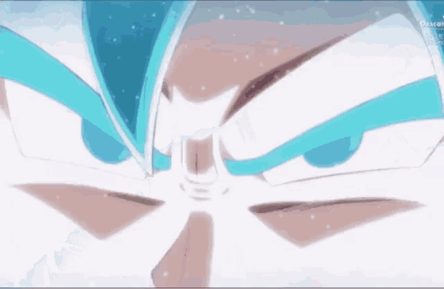 a close up of a person 's face with their mouth open in a cartoon