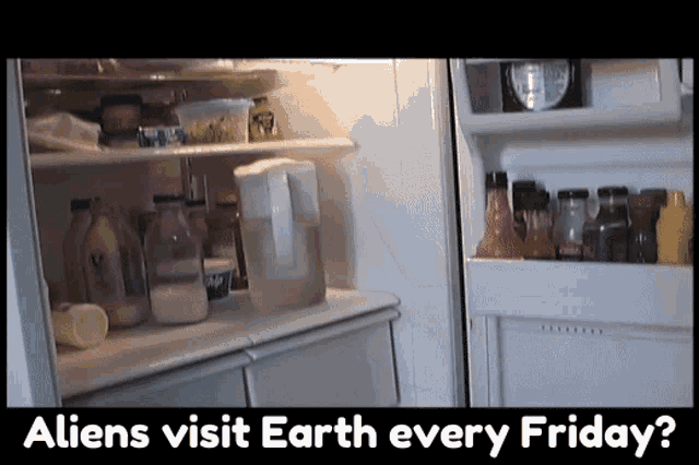 Aliens Visit Earth Every Friday Sbs GIF - Aliens Visit Earth Every Friday Sbs Surprised Brain Syndrome GIFs