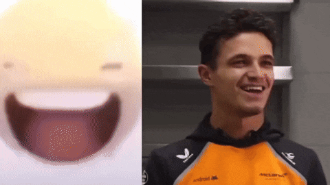 a close up of a man 's face next to a close up of a man 's face with his tongue out .