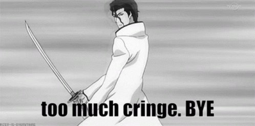 Cant Deal With Cringe Aizen Cringe GIF - Cant Deal With Cringe Aizen Cringe Aizen Sosuke GIFs