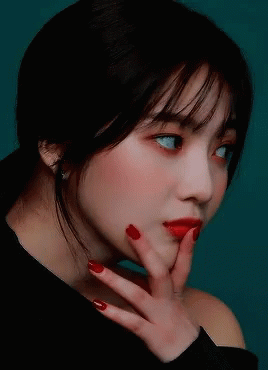 Park Soo Jin Beautiful GIF - Park Soo Jin Beautiful Red Lips GIFs