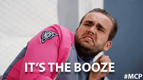 It'S The Booze GIF - Mystic Cosmic Patrol Its The Booze Its Not Funny GIFs