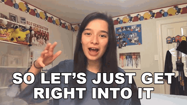 So Lets Just Get Right Into It Hannah Fawcett GIF