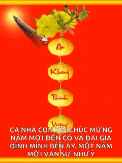 a red background with chinese writing and a yellow flower