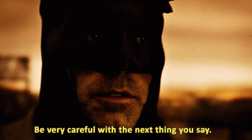 Knightmare Batman Be Very Careful With The Next Thing You Say GIF - Knightmare Batman Be Very Careful With The Next Thing You Say Zack Snyders Justice League GIFs