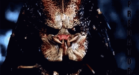 Predator Mask Off GIF - Predator Mask Off Teeth GIFs