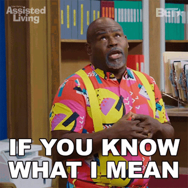 If You Know What I Mean Mr Brown GIF - If You Know What I Mean Mr Brown Assisted Living GIFs