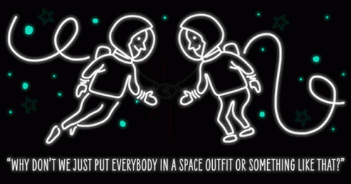 Why Dont We Just Put Everybody In A Space Outfit Or Something Like That Crooked Media GIF - Why Dont We Just Put Everybody In A Space Outfit Or Something Like That Crooked Media Pod Save America GIFs