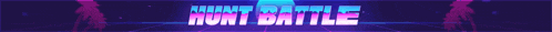 the word battle is being displayed on a purple and blue background