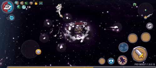 a screenshot of a game with pid 1903371 on the bottom