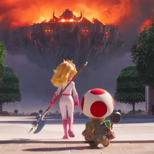 We Are Coming Princess Peach GIF - We Are Coming Princess Peach Toad GIFs