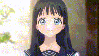 Akebi Sailor Fuku Anime Girl GIF - Akebi Sailor Fuku Anime Girl Anime Girl Happy GIFs