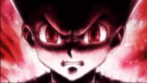 a close up of a person 's face with a very angry expression .