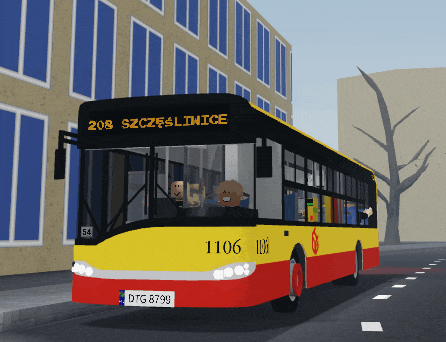 a bus with the number 1106 on the front