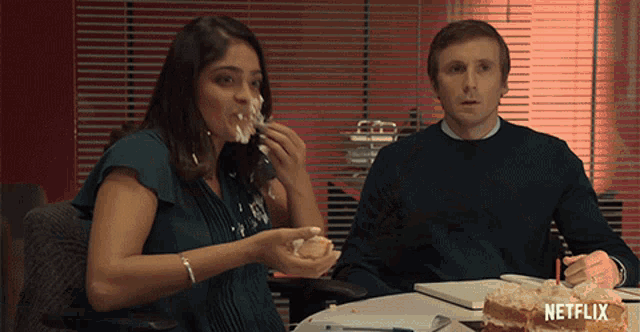Thats A Waste Food Fight GIF