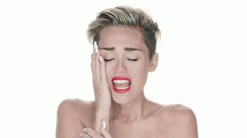 Miley Cyrus Sad GIF