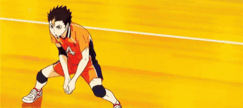 a cartoon character is running on a basketball court .
