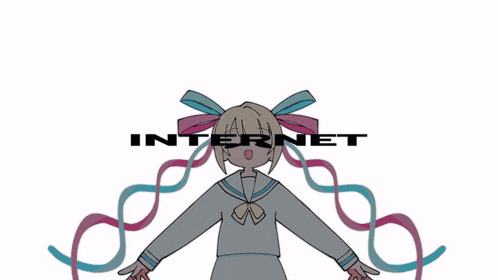 a black background with the words internet angel written in white