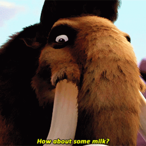 Ice Age Manny GIF - Ice Age Manny How About Some Milk GIFs