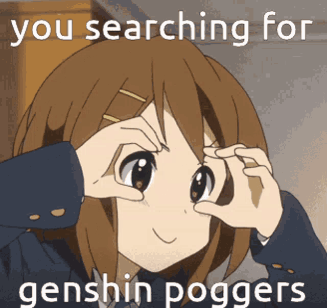Genshin Poggers GIF - Genshin Poggers Pog GIFs