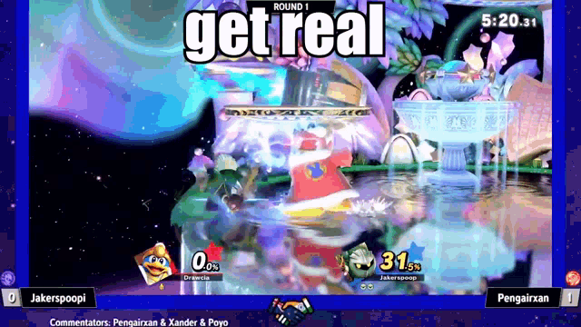 Get Real Kirby Fighters GIF - Get Real Kirby Fighters Dedede GIFs