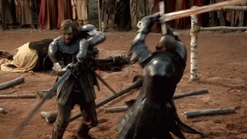 Reverence Game Of Thrones GIF - Reverence Game Of Thrones Sword GIFs
