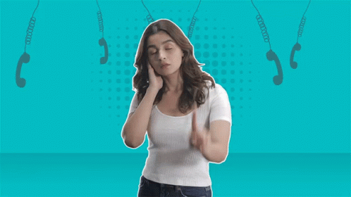 Give Me A Minute On A Phonecall GIF - Give Me A Minute On A Phonecall One Moment GIFs