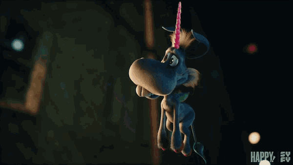 a cartoon character is saying `` we are so f * cked '' .