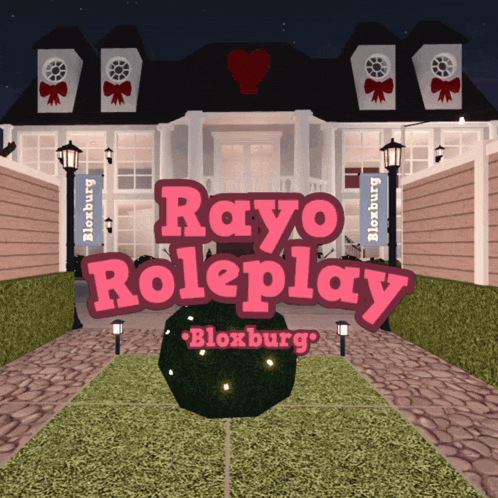 a picture of a house with the words rayo roleplay in front of it