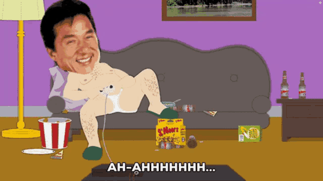 Jackie Chan South Park GIF