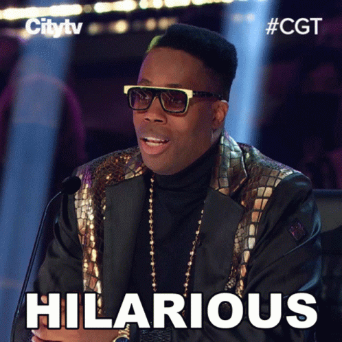 Hilarious Kardinal Offishall GIF - Hilarious Kardinal Offishall Canadas Got Talent GIFs