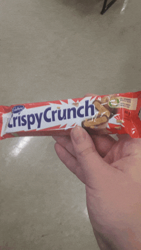 Crispy Crunch Bar Cadbury GIF - Crispy Crunch Bar Cadbury Chocolate Bar GIFs