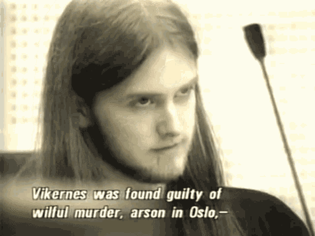 Varg Vikernes Court GIF
