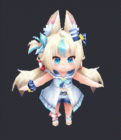 a little girl with blonde hair and blue eyes is wearing a sailor outfit