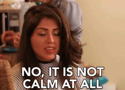 No, It Is Not Calm At All. GIF - Awesomeness Tv Awesomeness Tvgi Fs Awesomeness Tv You Tube GIFs
