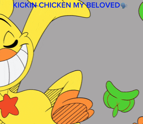 Kickin Chicken Poppy Playtime Chapter 3 GIF - Kickin Chicken Poppy Playtime Chapter 3 Smiling Critters GIFs