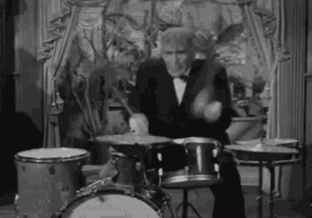 Playing Drums Zhivago1955 GIF