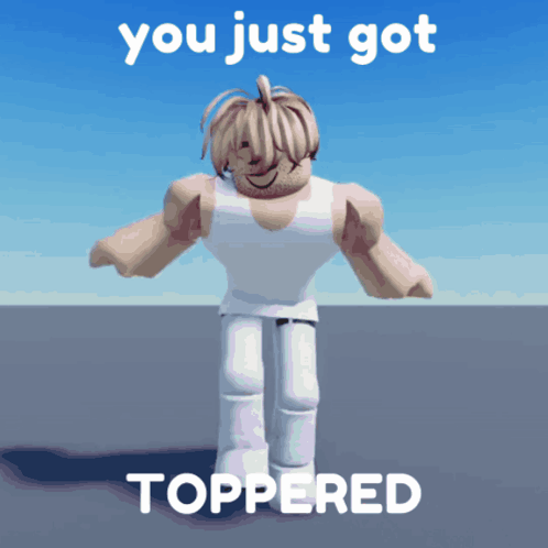 You Just Got Toppered GIF - You Just Got Toppered Topper GIFs