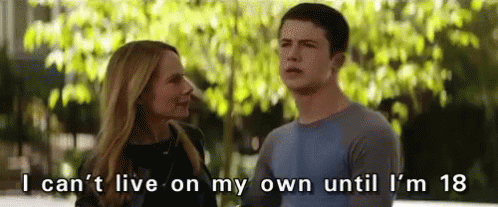 Can'T Live On My Own GIF - 18 Goosebumps Independent GIFs