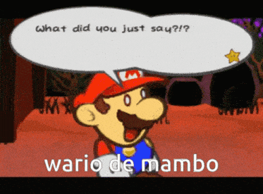 Wario Wario De Mambo GIF - Wario Wario De Mambo Mario GIFs