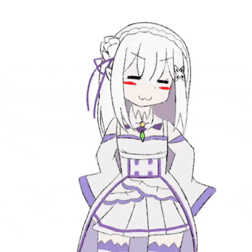 a drawing of a girl in a purple dress with a h on her chest