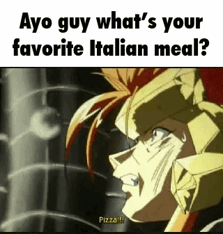 Guy Italian Meal GIF - Guy Italian Meal Gaogaigar GIFs