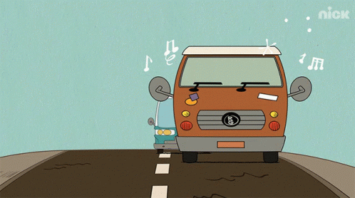Car Chase The Loud House GIF - Car Chase The Loud House Blasting Music GIFs