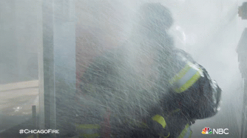 Getting Wet Kelly Severide GIF - Getting Wet Kelly Severide Chicago Fire GIFs