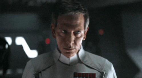 a man says " i will not fail " in front of a dark background