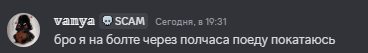 a screenshot of a chat with a person named vanya