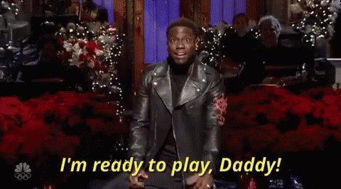 Ready For Fun GIF - Kevin Hart Im Ready To Play Daddy Ready GIFs