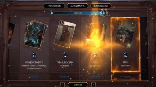 Picking Cards Gwent GIF - Picking Cards Gwent Gwent The Witcher Card Game GIFs